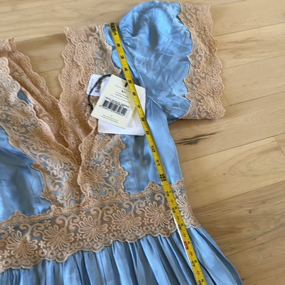 Spell-Women's Ocean Gown Maxi Dress At Free People In Bluebell, Size: XS-New - Picture 8 of 12